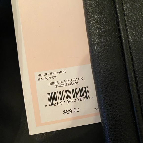 JUICY COUTURE HEARTBREAKER BACKPACK NWT - Picture 8 of 8